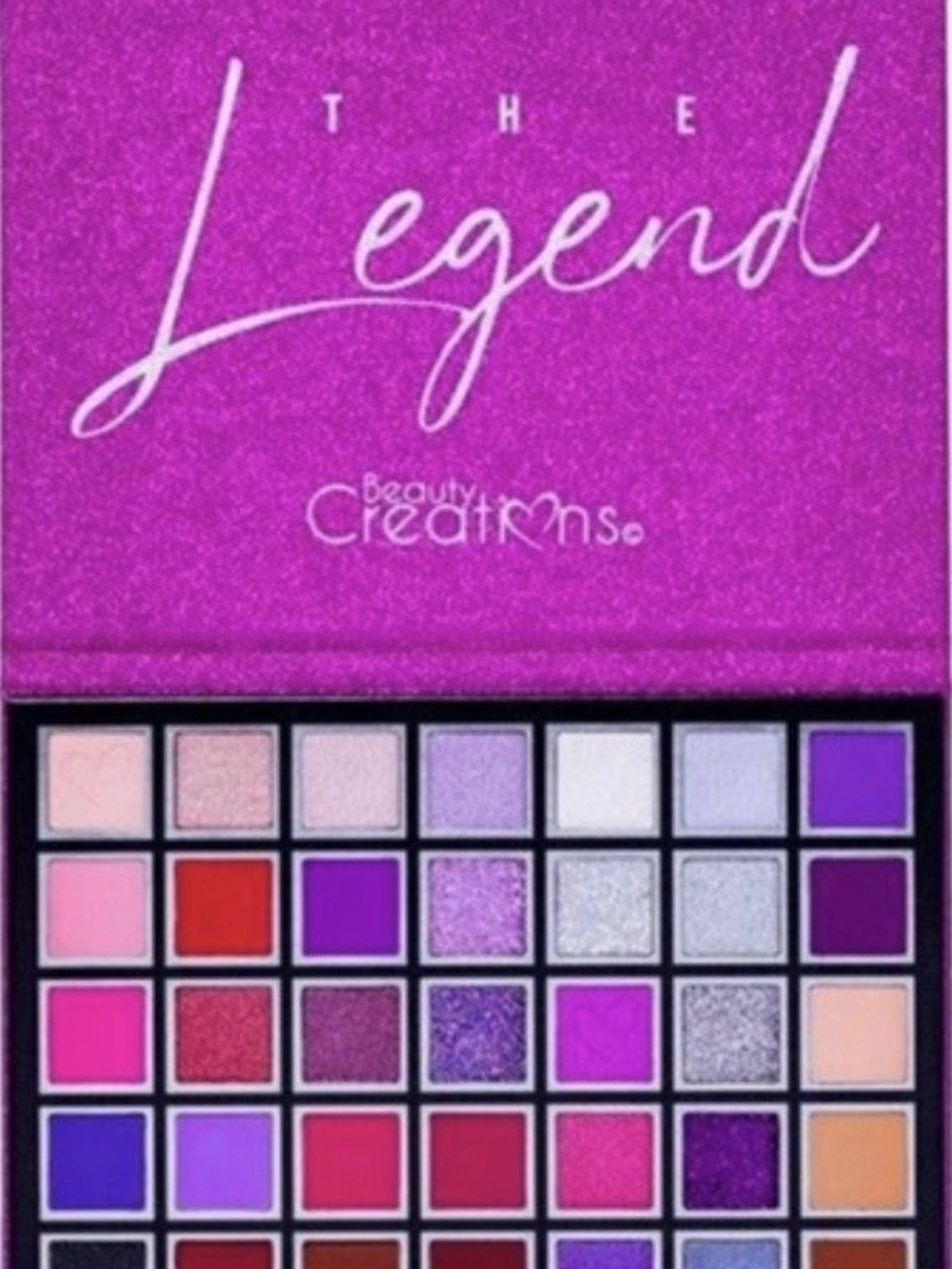 Beauty Creations Eyeshadow Palette — Pink Purple Red Shades